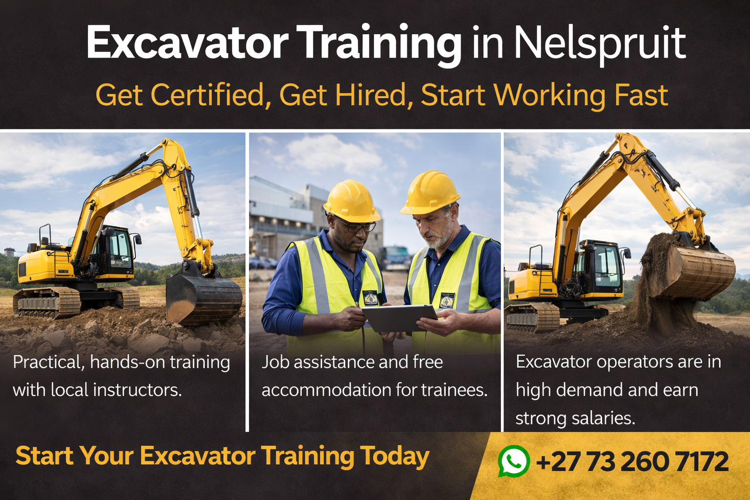 Excavator Training in Nelspruit
