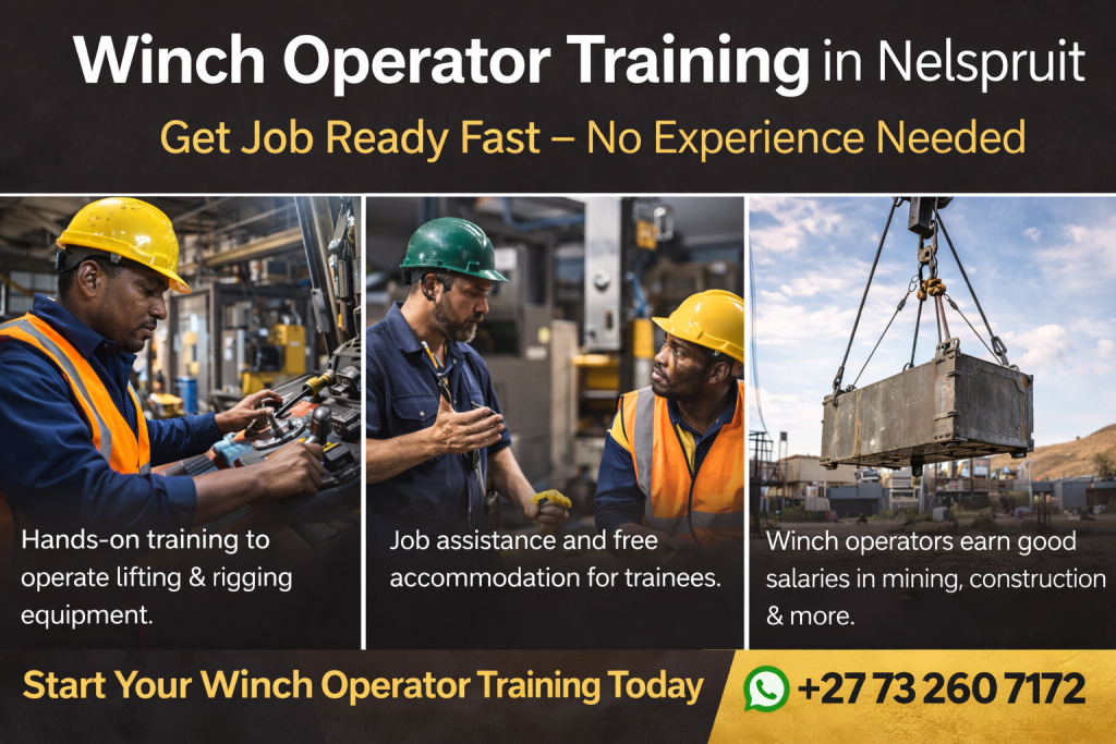 Winch Operator Training in Nelspruit