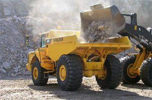 Dump truck training in Big Bend
