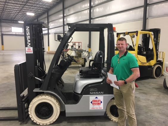 Forklift Training in White River